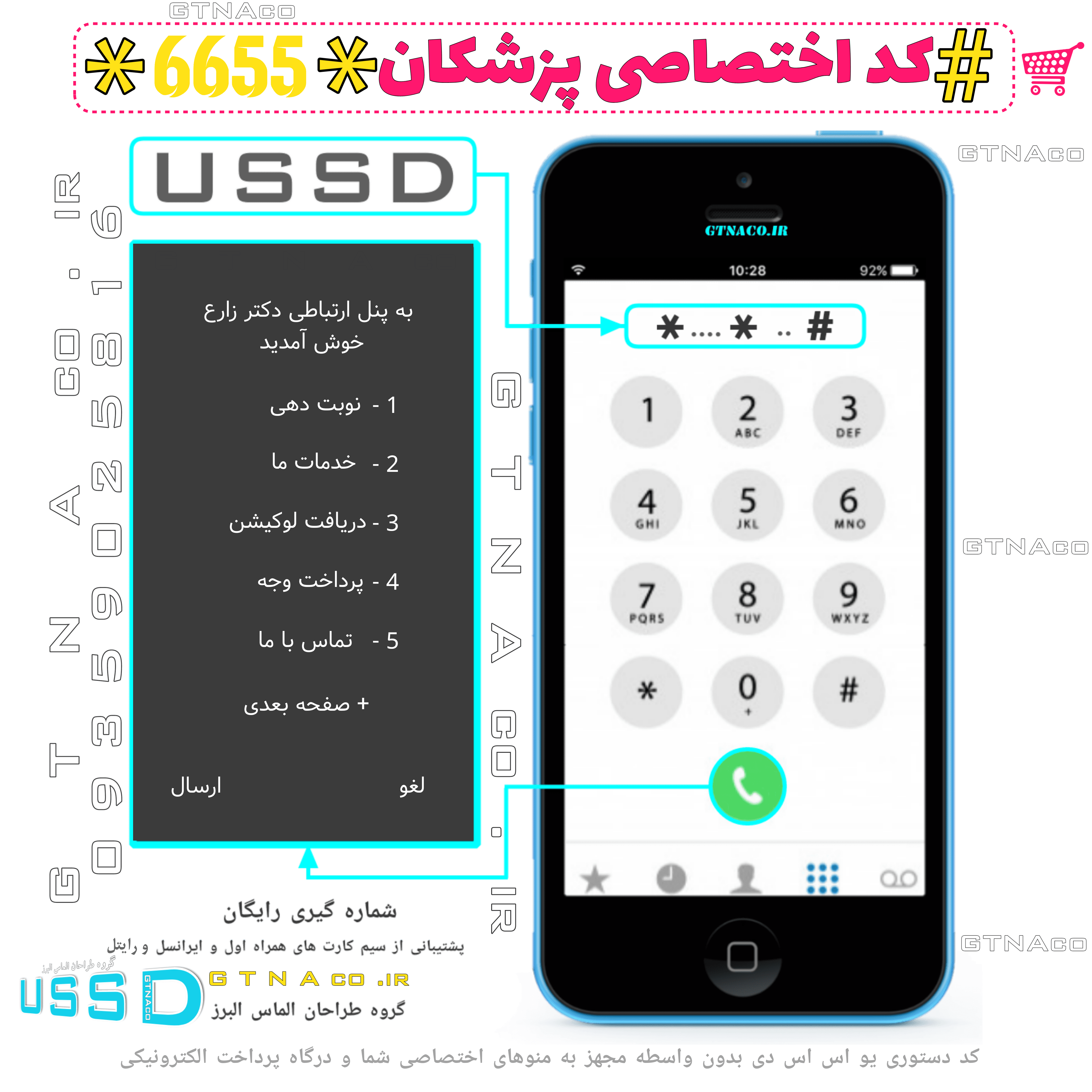 برنامه کد دستوری اختصاصی پزشکان و دندانپزشکان 