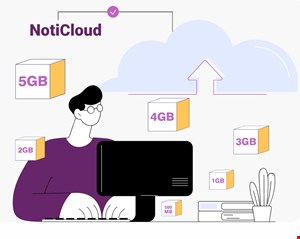سرویس فضای ابری noticloud